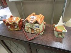 3 items of cottage ware