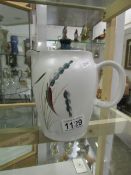 A Denby green wheat coffee pot signed on