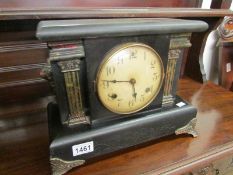 An architectural style mantel clock