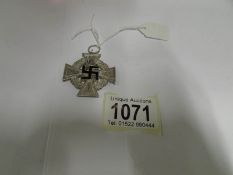 A WW2 German solid silver 25 year servic