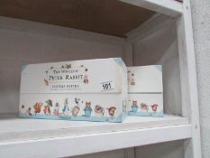 2 boxed sets of Beatrix Potter books