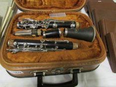 A Corton clarinet in case