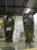 A pair of Royal Doulton vases