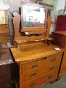 An inlaid dressing table