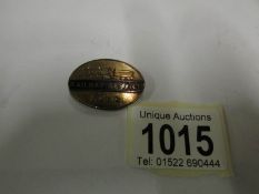 An LNER 'Railway Service'  badge No. 308