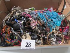 A mixed lot of costume jewellery