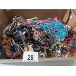 A mixed lot of costume jewellery