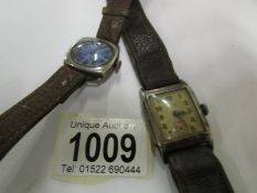 A vintage wristwatch by George Stockwell
