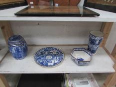 4 items of Rington's blue and white incl