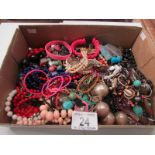 A mixed lot of costume jewellery