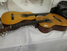 2 Herald model HL44 classical guitars