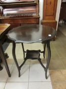 A Victorian occasional table