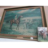 A framed print 'Persian War. The Triple