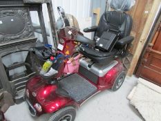 A Shoprider mobility scooter