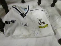 A signed Tottenham Hotspur football shir