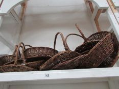 A quantity of basket ware