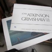 A portfolio of 8 prints after John Atkinson Grimshaw