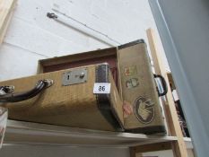 2 vintage suitcases