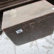 An oak tool box