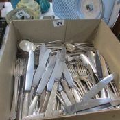 Approximately 120 pieces of 1950/60's military issue silver plated cutlery