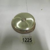 A Kigu circular silver compact dated London 1963