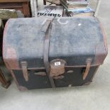 A domed top cabin trunk