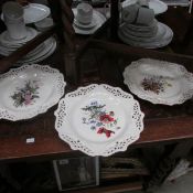 3 Bradford Exchange floral collector's plates, 'Poppies',