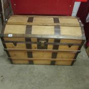 A domed top trunk