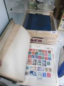 An album of stamps,
