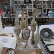 5 onyx table lamp bases