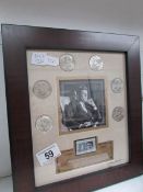 A J F Kennedy election edition half dollar set (one silver)