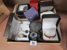 A quantity of watches etc
