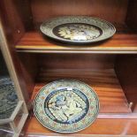 2 Denbyware limited edition plates 'The King's Fisherman' and 'The Queen's Handmaiden'