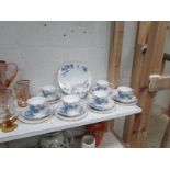 A Ridgway 21 piece 'Royal Vale' tea set