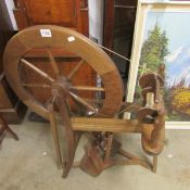 An Ashford spinning wheel - standard wheel