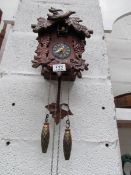 A quartz cuckoo clock