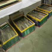 4 boxes of 45 rpm records