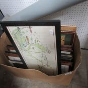 A quantity of framed and glazed prints and pictures