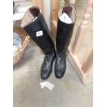 A pair of riding boots