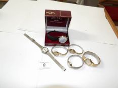 6 wrist watches including  Sekonda, Rotary,