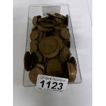 A large mixed lot of copper coins,