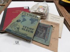 2 albums of stamps including Victorian and penny reds,