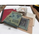 2 albums of stamps including Victorian and penny reds,