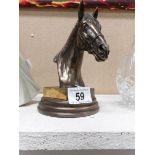 A horse head trophy for Market Rasen racecourse 2009