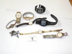A mixed lot of wrist watches including Rotary