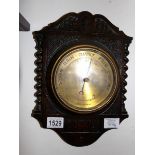 An oak barometer