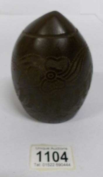 A Scrimshaw coconut rum? cup from Jamaica - Image 6 of 6