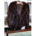 A fur jacket