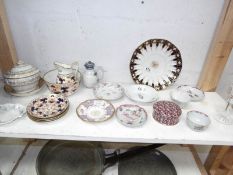 A mixed lot of plates and dishes