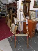 2 artists easels